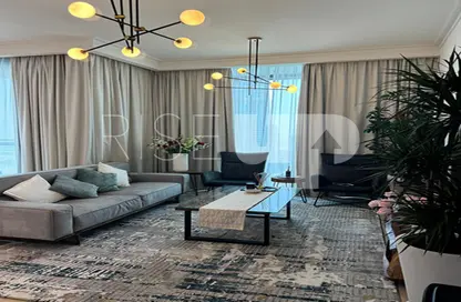 Apartment - 3 Bedrooms - 4 Bathrooms for rent in Burj Vista 1 - Burj Vista - Downtown Dubai - Dubai