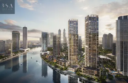 Apartment - 1 Bedroom - 2 Bathrooms for sale in Peninsula Four - Peninsula - Business Bay - Dubai
