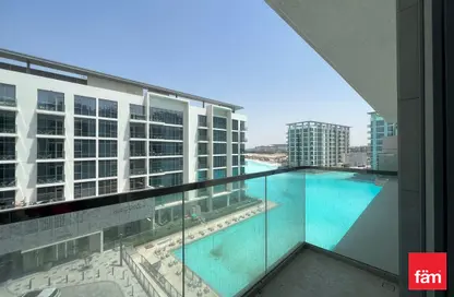 Pool image for: Apartment - 1 Bedroom - 2 Bathrooms for rent in Residences 5 - District One - Mohammed Bin Rashid City - Dubai, Image 1