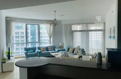 Apartment - 2 Bedrooms - 2 Bathrooms for rent in The Torch - Dubai Marina - Dubai