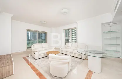 Apartment - 2 Bedrooms - 3 Bathrooms for rent in Al Mesk Tower - Emaar 6 Towers - Dubai Marina - Dubai
