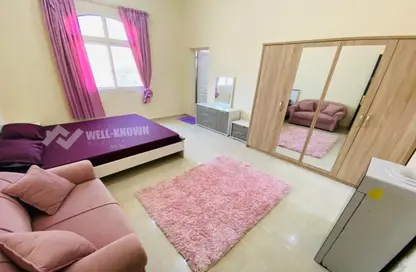 Room / Bedroom image for: Apartment - 1 Bathroom for rent in Khalifa City A - Khalifa City - Abu Dhabi, Image 1