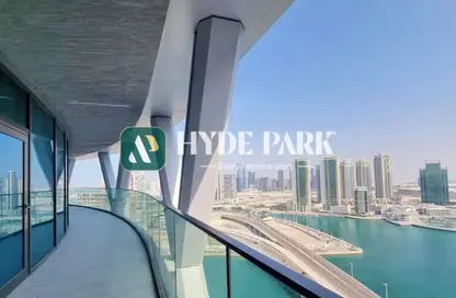 Apartment - 3 Bedrooms - 4 Bathrooms for rent in Water Front Tower B - Waterfront Residential Towers - Tourist Club Area - Abu Dhabi