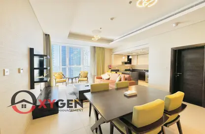 Apartment - 1 Bedroom - 2 Bathrooms for rent in Al Jowhara Tower - Corniche Road - Abu Dhabi