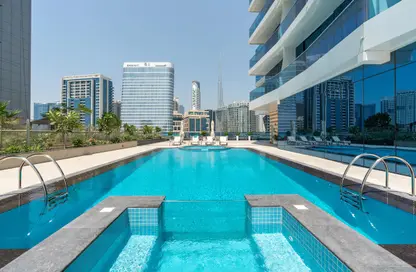 Apartment - 1 Bathroom for sale in Waves Tower - Business Bay - Dubai