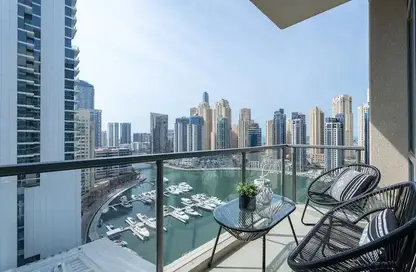 Apartment - 2 Bedrooms - 3 Bathrooms for rent in Al Majara 2 - Al Majara - Dubai Marina - Dubai