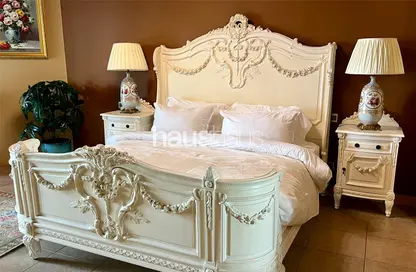 Apartment - 3 Bedrooms - 4 Bathrooms for rent in Al Shahla - Shoreline Apartments - Palm Jumeirah - Dubai