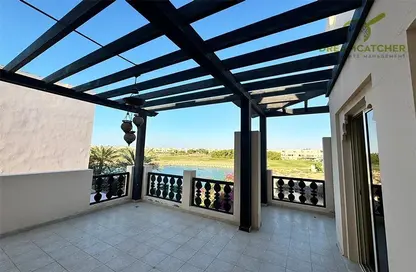 Terrace image for: Villa - 4 Bedrooms - 6 Bathrooms for rent in Al Hamra Village Villas - Al Hamra Village - Ras Al Khaimah, Image 1