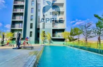 Apartment - Studio - 1 Bathroom for rent in Areej Apartments - Aljada - Sharjah