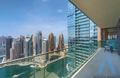 شقة - 3 غرف نوم - 5 حمامات للايجار في بوابة المارينا 1 - مارينا جيت - دبي مارينا - دبي