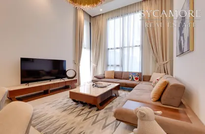 Living Room image for: Apartment - 2 Bedrooms - 3 Bathrooms for rent in Hyati Residences - Jumeirah Village Circle - Dubai, Image 1