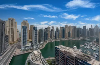 Apartment - 3 Bedrooms - 4 Bathrooms for rent in The Waves Tower A - The Waves - Dubai Marina - Dubai