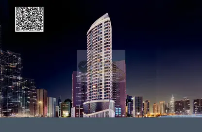 شقة - غرفة نوم - 2 حمامات للبيع في C2 برج - أبراج لؤلؤة عجمان - عجمان وسط المدينة - عجمان