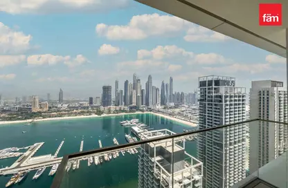 Apartment - 2 Bedrooms - 3 Bathrooms for rent in Grand Bleu Tower 1 - EMAAR Beachfront - Dubai Harbour - Dubai