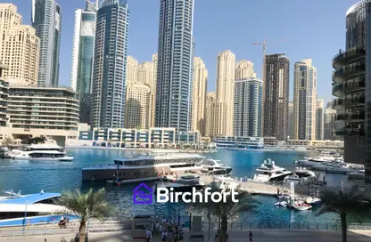 شقة - 1 حمام للايجار في B برج سيلفرين - سيلفيرين - دبي مارينا - دبي