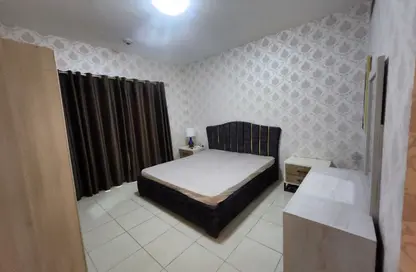 Apartment - 1 Bedroom - 2 Bathrooms for rent in Orient Tower 1 - Orient Towers - Al Bustan - Ajman