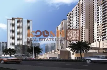 Apartment - Studio - 1 Bathroom for sale in Ajman One - Phase 2 - Ajman Downtown - Ajman