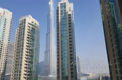 Outdoor Building image for: Apartment - 2 Bedrooms - 2 Bathrooms for sale in Boulevard Central Tower 2 - Boulevard Central Towers - Downtown Dubai - Dubai, Image 1