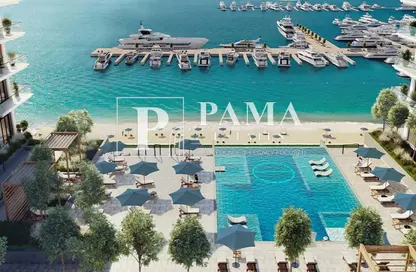 شقة - 2 غرف نوم - 3 حمامات للبيع في برج Seapoint 2 - سي بوينت - إعمار بيتشفرونت - دبي هاربور - دبي