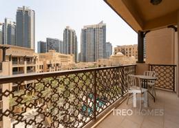 Balcony image for: Apartment - 1 bedroom - 1 bathroom for rent in Miska 1 - Miska - Old Town - Dubai, Image 1