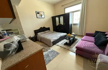 Apartment - Studio - 1 Bathroom for rent in Al Khail Tower 2 - Al Khail Towers - Ajman Downtown - Ajman