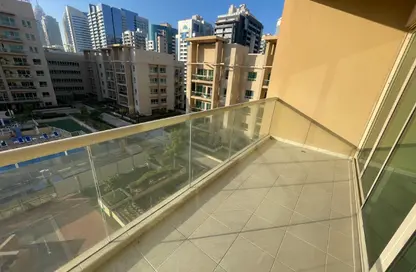 Apartment - 2 Bedrooms - 2 Bathrooms for rent in Al Ghozlan 3 - Al Ghozlan - Greens - Dubai