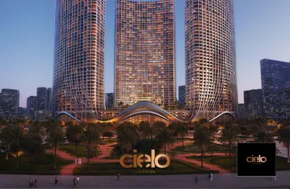 Apartment - Studio - 1 Bathroom for sale in Binghatti Skyrise - Business Bay - Dubai