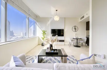 Living Room image for: Apartment - 1 Bathroom for rent in Sky Gardens - DIFC - Dubai, Image 1