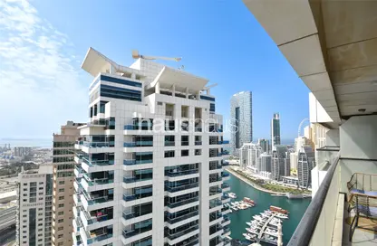 شقة - غرفة نوم - 2 حمامات للايجار في برج إسكان - دبي مارينا - دبي
