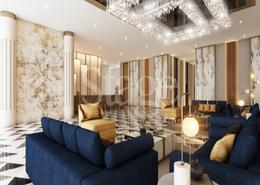 صورةغرفة المعيشة لـ: Studio - 1 حمام للبيع في برج العافية الهادئ من WELLCUBE - مثلث قرية الجميرا - دبي, صورة 1