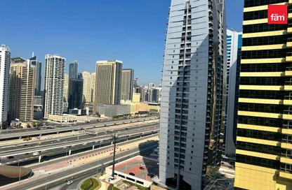 شقة - غرفة نوم - 2 حمامات للايجار في برج إنديجو - (JLT) مجمع D - أبراج بحيرة الجميرا - دبي