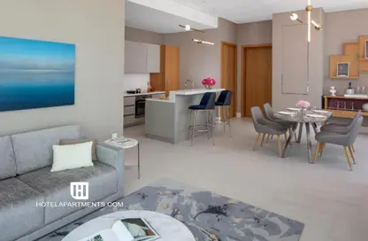 Hotel  and  Hotel Apartment - 2 Bedrooms - 3 Bathrooms for rent in SLS Dubai Hotel  and  Residences - Business Bay - Dubai