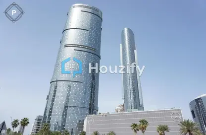 Outdoor Building image for: Apartment - 1 Bedroom - 2 Bathrooms for sale in Sun Tower - Shams Abu Dhabi - Al Reem Island - Abu Dhabi, Image 1