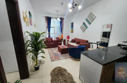 Apartment - 1 Bedroom - 1 Bathroom for rent in Al Rashidiya Towers - Al Rashidiya - Ajman Downtown - Ajman