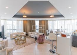 Living / Dining Room image for: Apartment - 4 bedrooms - 4 bathrooms for sale in Horizon Tower - Dubai Marina - Dubai, Image 1