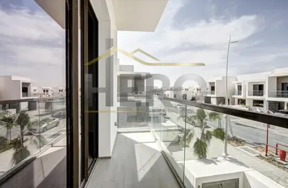 Balcony image for: Villa - 3 Bedrooms - 4 Bathrooms for sale in The Cedars - Yas Acres - Yas Island - Abu Dhabi, Image 1