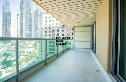 Balcony image for: Apartment - 2 Bedrooms - 3 Bathrooms for rent in Al Yass Tower - Emaar 6 Towers - Dubai Marina - Dubai, Image 1