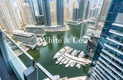 Apartment - 2 Bedrooms - 3 Bathrooms for sale in Silverene Tower A - Silverene - Dubai Marina - Dubai