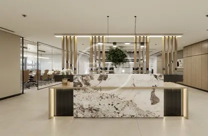 Office Space - Studio - 1 Bathroom for rent in Vision Tower - Business Bay - Dubai