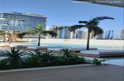 صورة لـ مبنى خارجي شقة - غرفة نوم - 1 حمام للايجار في رأسًا على عقب - الخليج التجاري - دبي ، صورة رقم 1