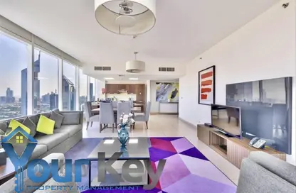Apartment - 2 Bedrooms - 3 Bathrooms for rent in Nassima Tower - Sheikh Zayed Road - Dubai