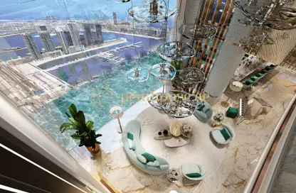 صورة لـ حوض سباحة شقة - غرفة نوم - 1 حمام للبيع في بناية سي - داماك باي - دبي هاربور - دبي ، صورة رقم 1
