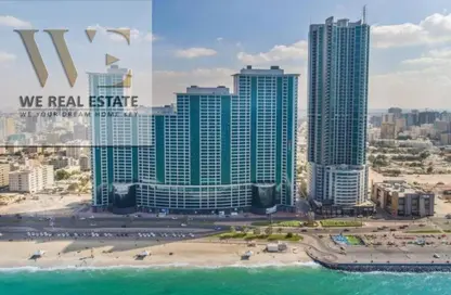 Apartment - 1 Bedroom - 3 Bathrooms for sale in Cornish Tower - Al Rumaila - Ajman Apartment - 1 Bedroom - 3 Bathrooms for sale in Cornish Tower - Al Rumaila - Ajman