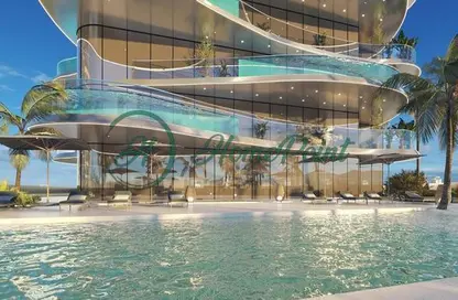 صورة لـ حوض سباحة شقة - 4 غرف نوم - 5 حمامات للبيع في فولجا تاور - مثلث قرية الجميرا - دبي ، صورة رقم 1
