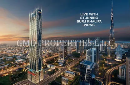 بنتهاوس - 5 غرف نوم - 6 حمامات للبيع في بايز 102 - الخليج التجاري - دبي