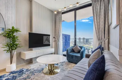 Apartment - 1 Bedroom - 2 Bathrooms for rent in Binghatti Crest - Jumeirah Village Circle - Dubai