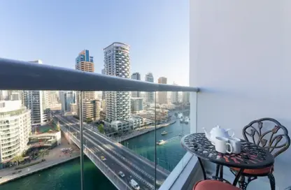 شقة - 3 غرف نوم - 4 حمامات للبيع في رصيف المارينا 2 - مارينا وارف - دبي مارينا - دبي