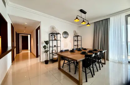 Apartment - 3 Bedrooms - 2 Bathrooms for rent in Boulevard Point - Downtown Dubai - Dubai