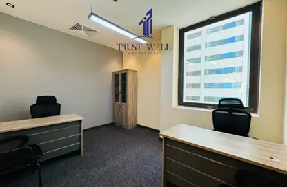 Office Space - Studio - 2 Bathrooms for rent in Dar Al Salam Building - Corniche Road - Abu Dhabi