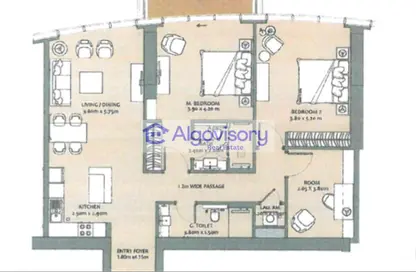 Apartment - 2 Bedrooms - 3 Bathrooms for sale in Imperial Avenue - Downtown Dubai - Dubai